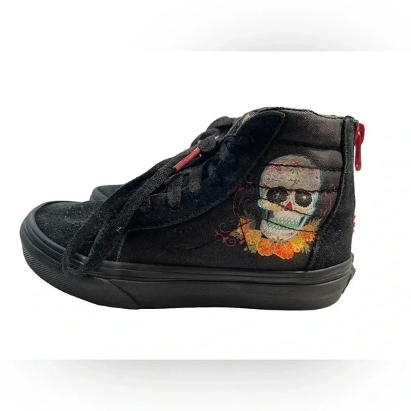 💥HOST PICk💥 Vans SK8-HI  Dia De Los Muertos Day Of The Dead Shoes Size 13.5 - Picture 2 of 10